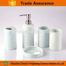 Fresh design ceramic bathroom accessory set for Washroom